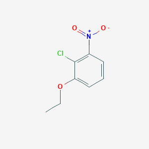 molecular formula C8H8ClNO3 B1629044 2-chloro-1-ethoxy-3-nitroBenzene CAS No. 846031-57-0