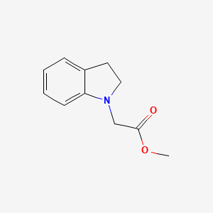 molecular formula C11H13NO2 B1629058 2-(吲哚-1-基)乙酸甲酯 CAS No. 39597-68-7