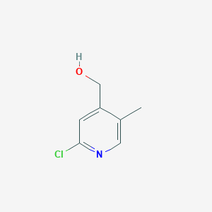 molecular formula C7H8ClNO B1629069 (2-氯-5-甲基吡啶-4-基)甲醇 CAS No. 479612-36-7