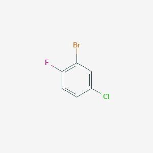 molecular formula C6H3BrClF B162908 2-溴-4-氯-1-氟苯 CAS No. 1996-30-1