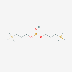 molecular formula C12H31O3PSi2 B162909 Bis(3-trimethylsilylpropyl) hydrogen phosphite CAS No. 128942-12-1