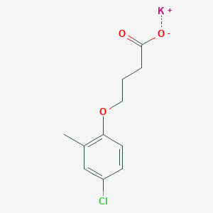 molecular formula C11H12ClKO3 B1629090 Potassium 4-(4-chloro-o-tolyloxy)butyrate CAS No. 74499-19-7