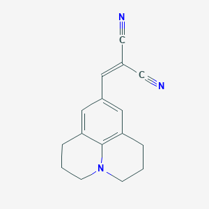molecular formula C16H15N3 B162910 9-(2,2-Dicyanovinyl)julolidine CAS No. 58293-56-4