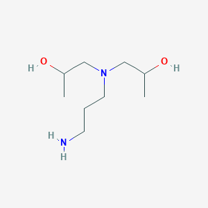 molecular formula C9H22N2O2 B1629101 1-[(3-Aminopropyl)-(2-hydroxypropyl)-amino]propan-2-OL CAS No. 77355-06-7