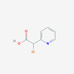 molecular formula C7H6BrNO2 B1629109 Bromo(pyridin-2-yl)acetic acid CAS No. 52800-40-5