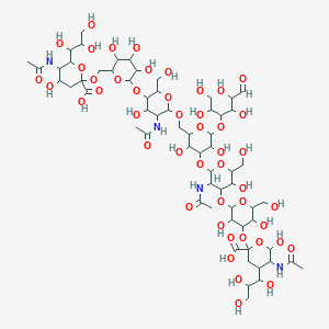 molecular formula C62H102N4O47 B1629111 双唾液酸乳糖-N-六糖 I CAS No. 137636-98-7