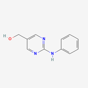molecular formula C11H11N3O B1629119 (2-(苯基氨基)嘧啶-5-基)甲醇 CAS No. 864172-94-1