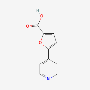 molecular formula C10H7NO3 B1629141 5-(Pyridin-4-yl)furan-2-carboxylic acid CAS No. 216867-35-5