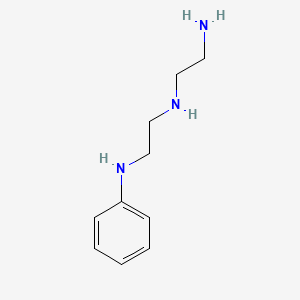 molecular formula C10H17N3 B1629156 N~1~-(2-Aminoethyl)-N~2~-phenylethane-1,2-diamine CAS No. 20541-91-7