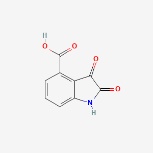 molecular formula C9H5NO4 B1629182 2,3-Dioxoindoline-4-carboxylic acid CAS No. 41704-95-4