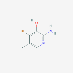 molecular formula C6H7BrN2O B1629183 2-Amino-4-bromo-5-methylpyridin-3-ol CAS No. 1003710-58-4