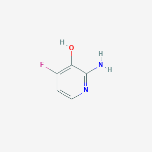 molecular formula C5H5FN2O B1629184 2-氨基-4-氟吡啶-3-醇 CAS No. 1003710-90-4