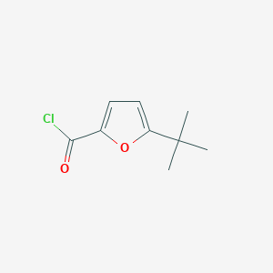 molecular formula C9H11ClO2 B1629185 5-tert-Butylfuran-2-carbonyl chloride CAS No. 57489-92-6