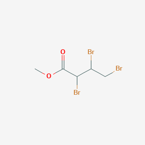 molecular formula C5H7Br3O2 B1629187 Methyl 2,3,4-tribromobutanoate CAS No. 854862-80-9