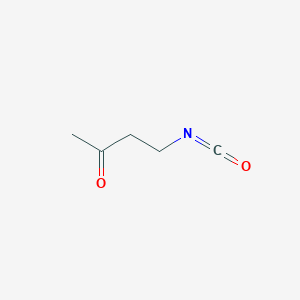 molecular formula C5H7NO2 B1629188 4-Isocyanatobutan-2-one CAS No. 76197-40-5