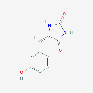 molecular formula C10H8N2O3 B016292 5-(3'-Hydroxybenzylidene)hydantoin CAS No. 91426-39-0