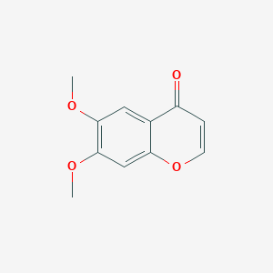 molecular formula C11H10O4 B1629201 6,7-Dimethoxy-4H-1-benzopyran-4-one CAS No. 58511-89-0