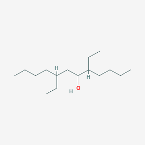 molecular formula C16H34O B162921 5,8-二乙基-6-十二烷醇 CAS No. 131168-18-8