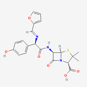 molecular formula C21H21N3O6S B1629210 Fumoxicillin CAS No. 78186-33-1