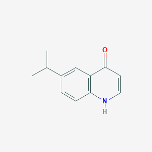 molecular formula C12H13NO B1629217 6-Isopropylquinolin-4-OL CAS No. 848128-87-0
