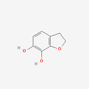 molecular formula C8H8O3 B1629221 6,7-二羟基-2,3-二氢苯并呋喃 CAS No. 42484-95-7