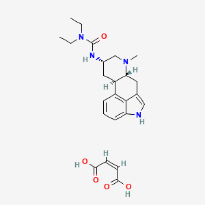 molecular formula C24H32N4O5 B1629232 Terguride hydrogen maleate CAS No. 37686-85-4