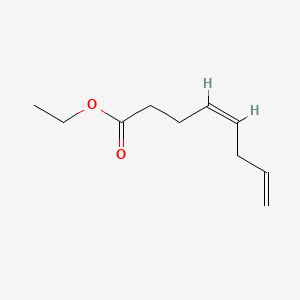 molecular formula C10H16O2 B1629240 Ethyl (Z)-4,7-octadienoate CAS No. 69925-33-3