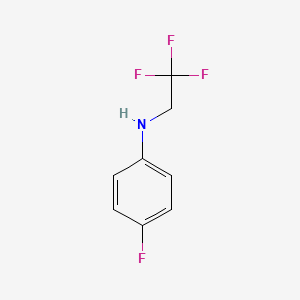 4-Fluoro-N-(2,2,2-trifluoroethyl)aniline