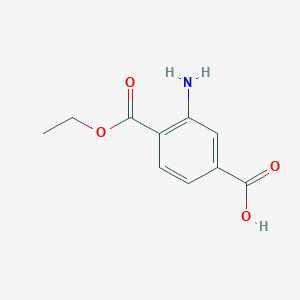 3-Amino-4-(ethoxycarbonyl)benzoic acid