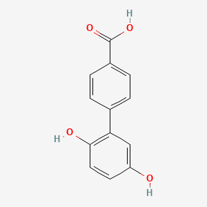 4-(2,5-Dihydroxyphenyl)benzoic acid