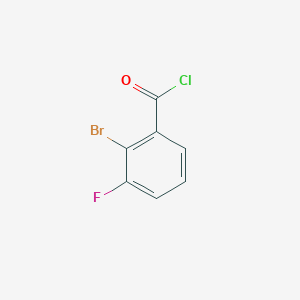 molecular formula C7H3BrClFO B1629255 2-溴-3-氟苯甲酰氯 CAS No. 1000339-91-2