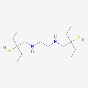molecular formula C14H32N2S2 B162926 Tetraethyl-bis(aminoethanethiol) CAS No. 125676-55-3