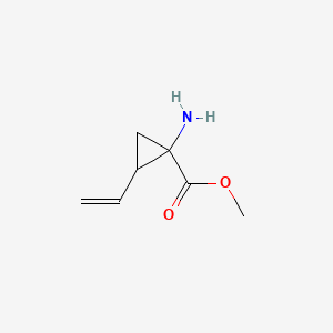 molecular formula C7H11NO2 B1629276 Methyl 1-amino-2-ethenylcyclopropane-1-carboxylate CAS No. 1185537-10-3