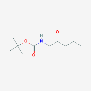 molecular formula C10H19NO3 B1629304 tert-Butyl (2-oxopentyl)carbamate CAS No. 400045-87-6
