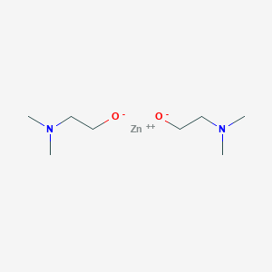 molecular formula C8H20N2O2Zn B1629306 二甲基氨基乙醇锌 CAS No. 51223-30-4