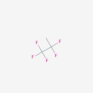 molecular formula C3H3F5 B162932 1,1,1,2,2-ペンタフルオロプロパン CAS No. 1814-88-6