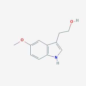 molecular formula C11H13NO2 B162933 5-甲氧基色氨酸醇 CAS No. 712-09-4