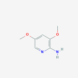 molecular formula C7H10N2O2 B1629337 3,5-二甲氧基吡啶-2-胺 CAS No. 867131-23-5