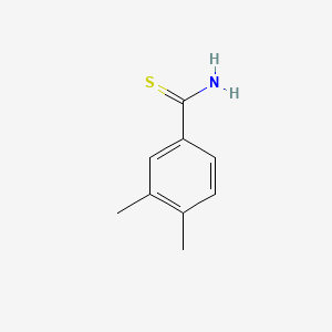 molecular formula C9H11NS B1629343 3,4-Dimethyl-thiobenzamide CAS No. 58952-03-7