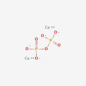 molecular formula Ca2P2O7<br>Ca2O7P2 B162935 Calcium pyrophosphate CAS No. 10086-45-0