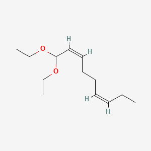 molecular formula C13H24O2 B1629355 (2Z,6Z)-1,1-Diethoxynona-2,6-diene CAS No. 67674-37-7