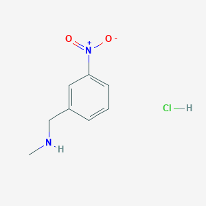 molecular formula C8H10ClN2O2- B1629364 Methyl[(3-nitrophenyl)methyl]amine hydrochloride CAS No. 90389-70-1