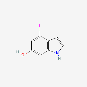 molecular formula C8H6INO B1629379 4-Iodo-1H-indol-6-ol CAS No. 885520-40-1