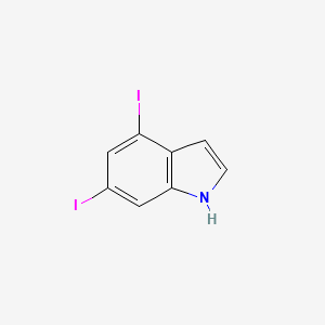 4,6-Diiodo-1H-indole