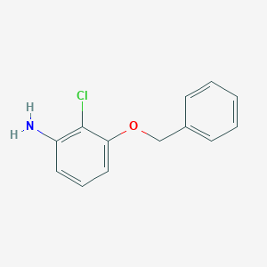 molecular formula C13H12ClNO B1629393 3-(Benzyloxy)-2-chloroaniline CAS No. 81912-33-6