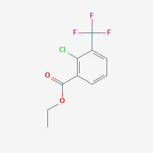 molecular formula C10H8ClF3O2 B1629394 Ethyl 2-chloro-3-(trifluoromethyl)benzoate CAS No. 773135-43-6