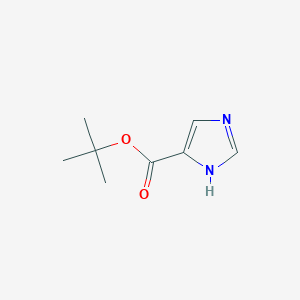 molecular formula C8H12N2O2 B1629395 tert-butyl 1H-imidazole-5-carboxylate CAS No. 611238-94-9