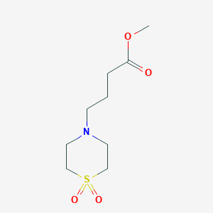 molecular formula C9H17NO4S B1629416 4-(1,1-二氧化硫代吗啉)丁酸甲酯 CAS No. 1000342-02-8