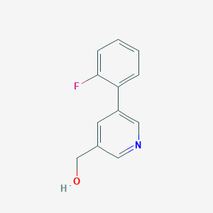 B1629468 (5-(2-Fluorophenyl)pyridin-3-yl)methanol CAS No. 887974-05-2
