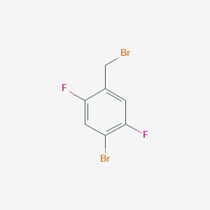 1-Bromo-4-(bromomethyl)-2,5-difluorobenzene